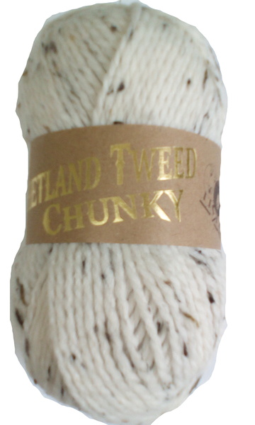 Shetland Tweed Chunky Yarn 10x 100g Balls Magee - Click Image to Close